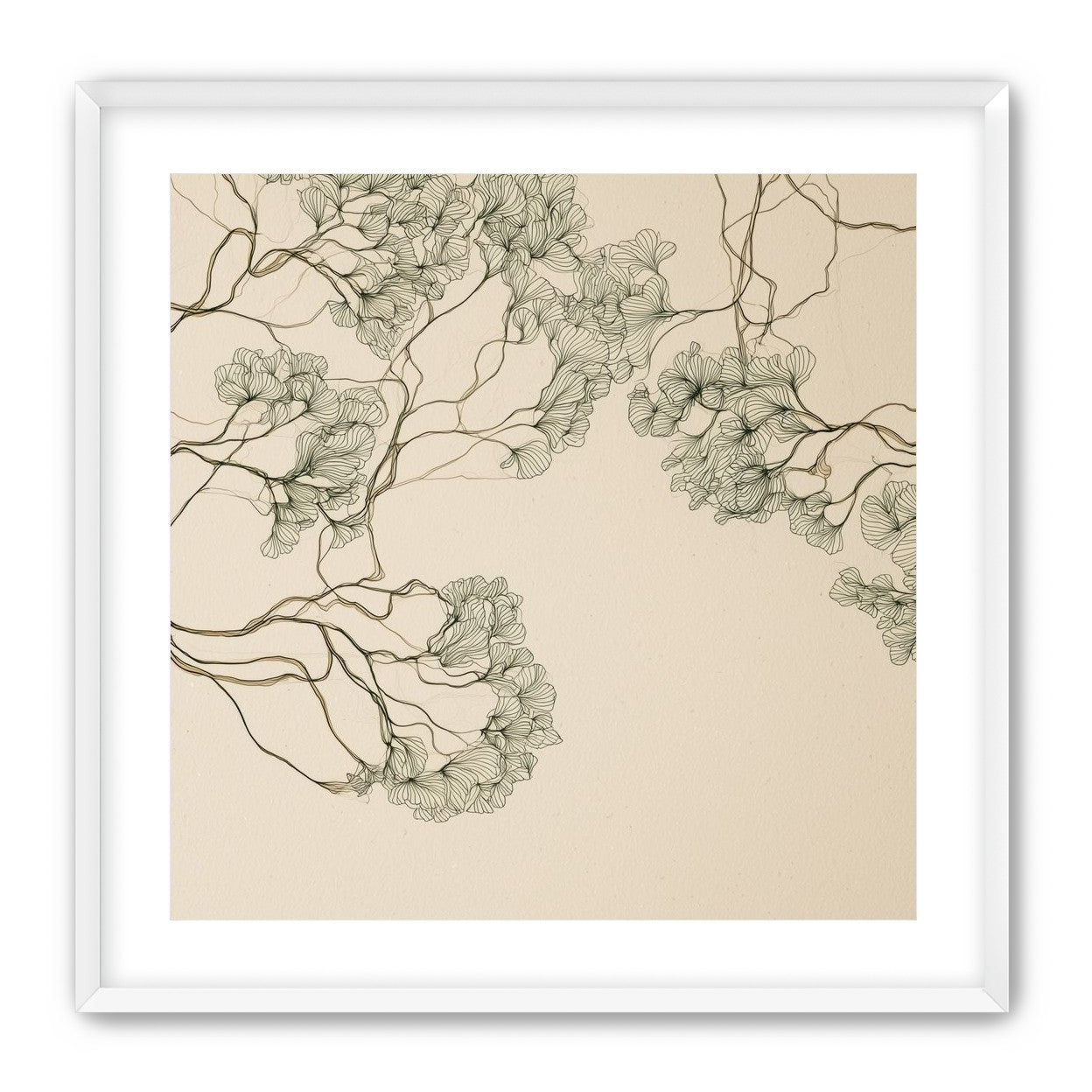 Trees Drawn in Continuous Lines