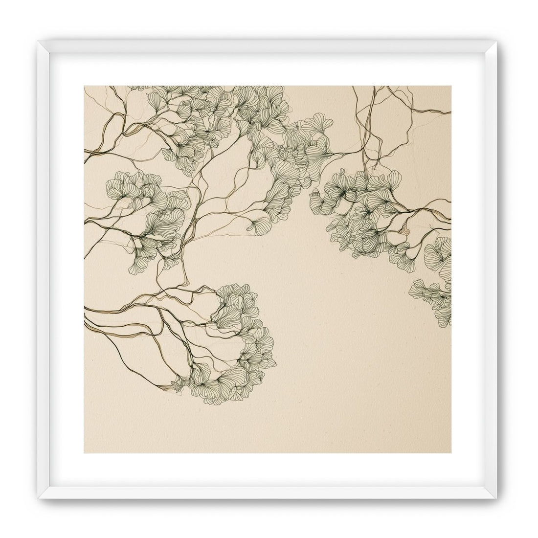 Trees Drawn in Continuous Lines