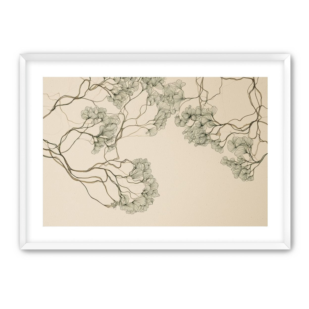 Trees Drawn in Continuous Lines