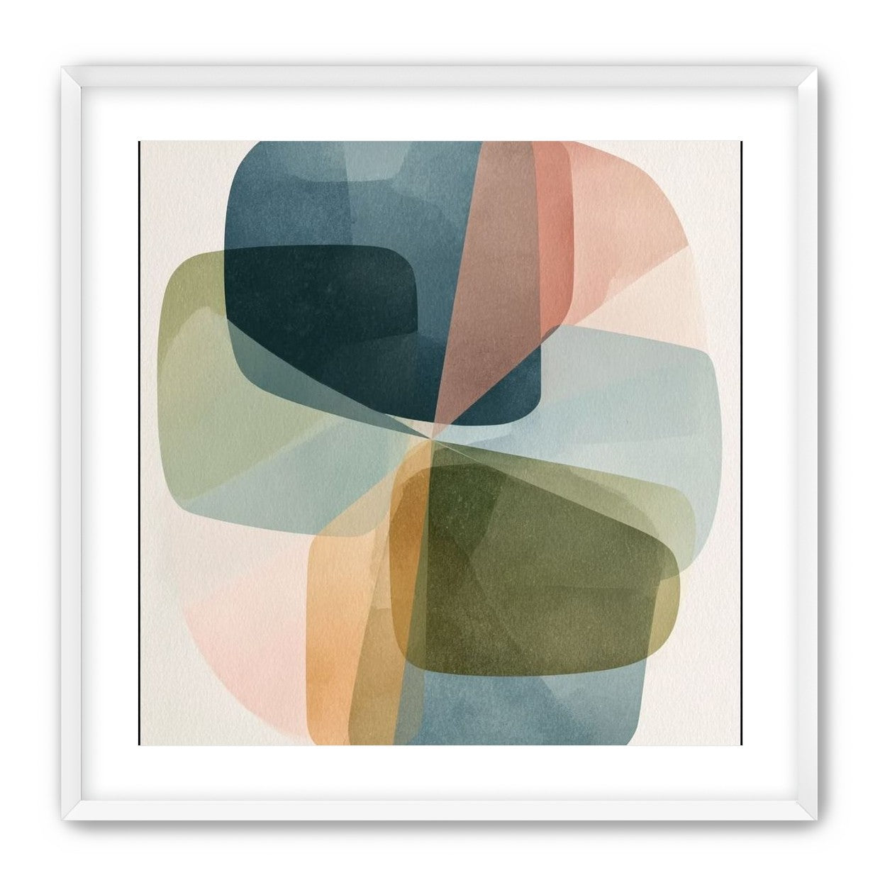Teal turns through ochre