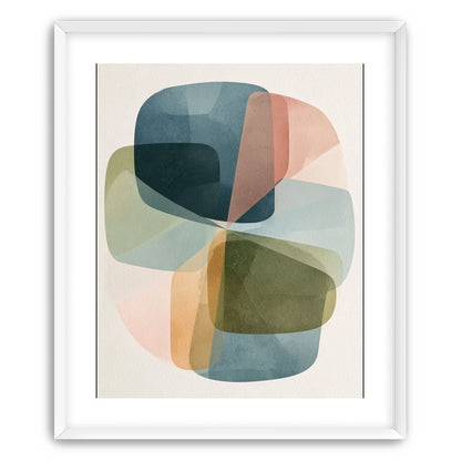 Teal turns through ochre