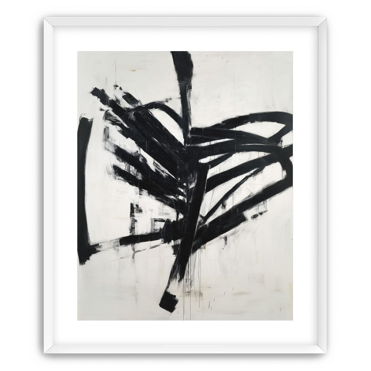 Black strokes under strain