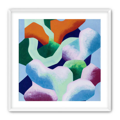 Soft edged color blocks