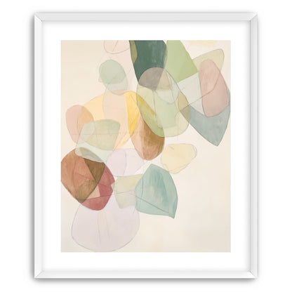 Layered Forms on Paper