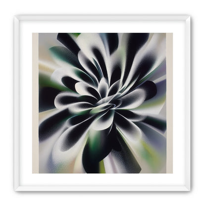Speckled bloom in motion