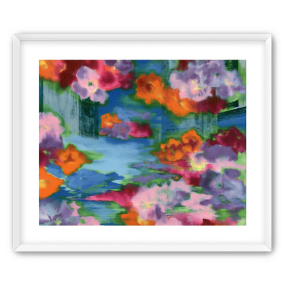 Bridges in the flower haze