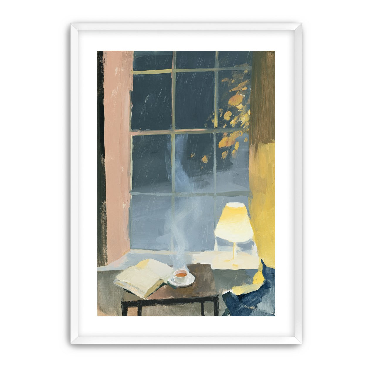 Steam in the windowlight