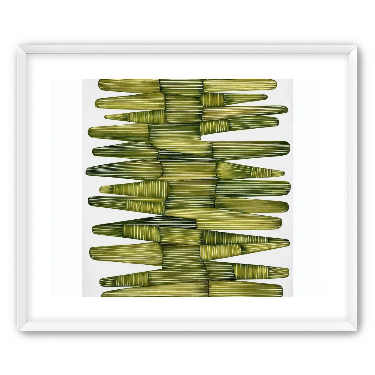 Olive green stacking lightens