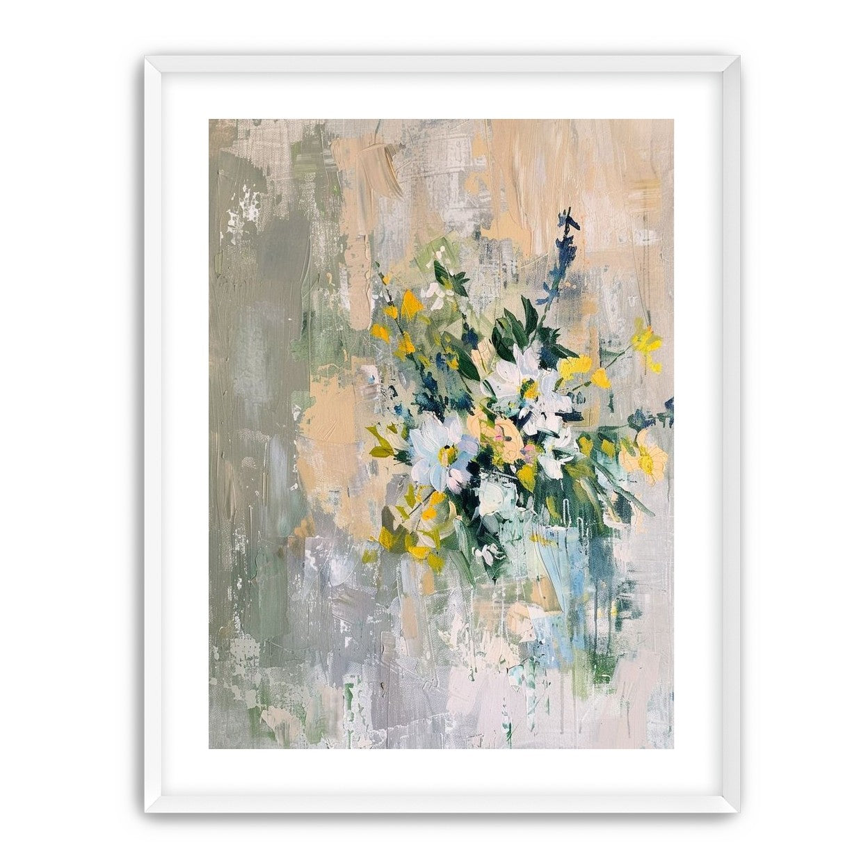 Flowers finding their way out