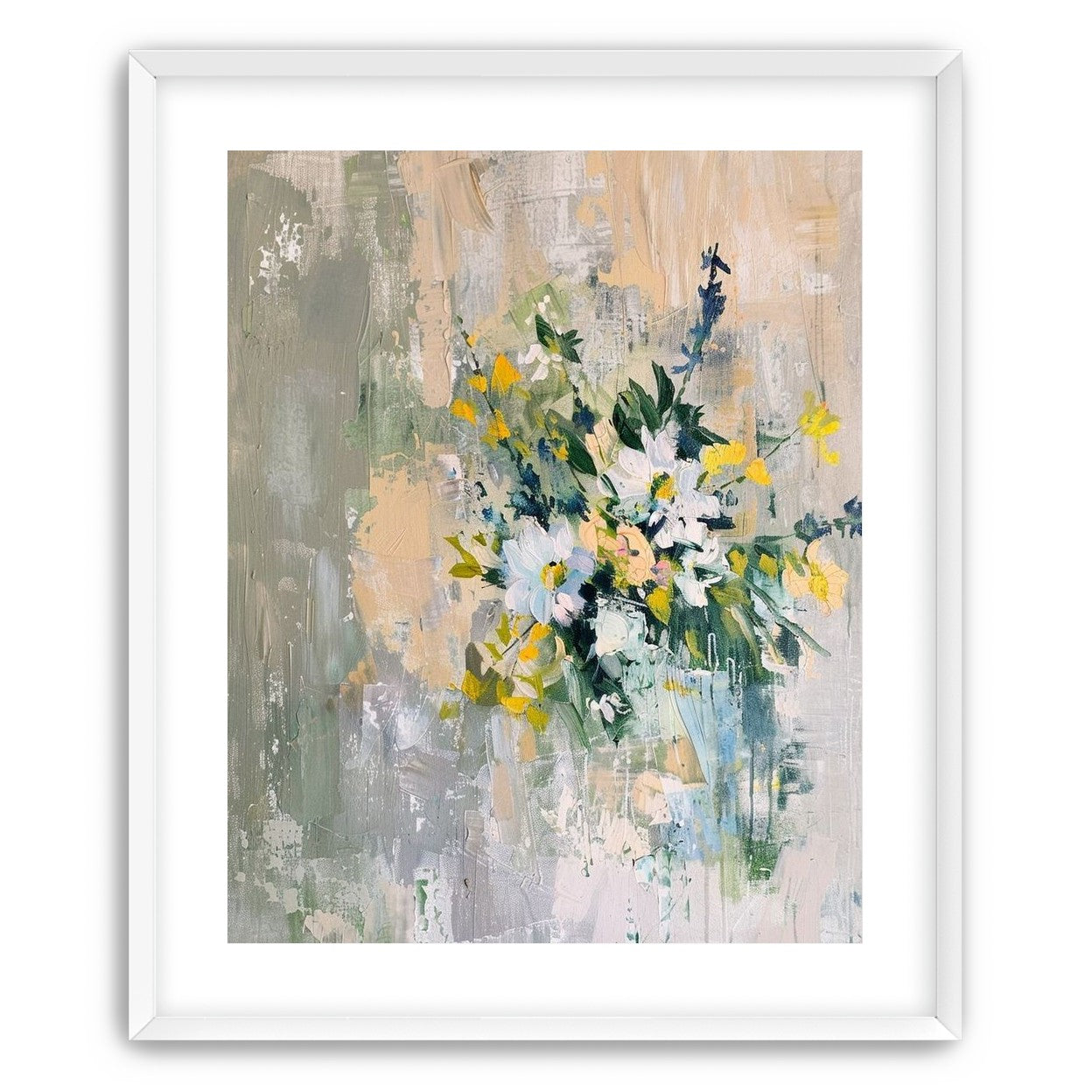 Flowers finding their way out