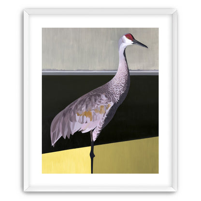 Crane at the hard horizon