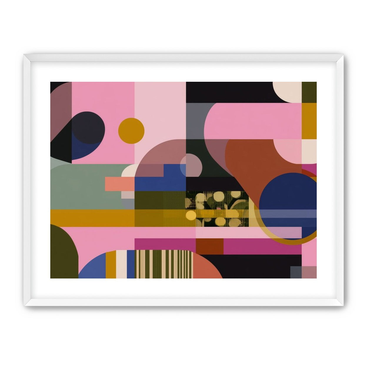 Shapes Jostling for Space 