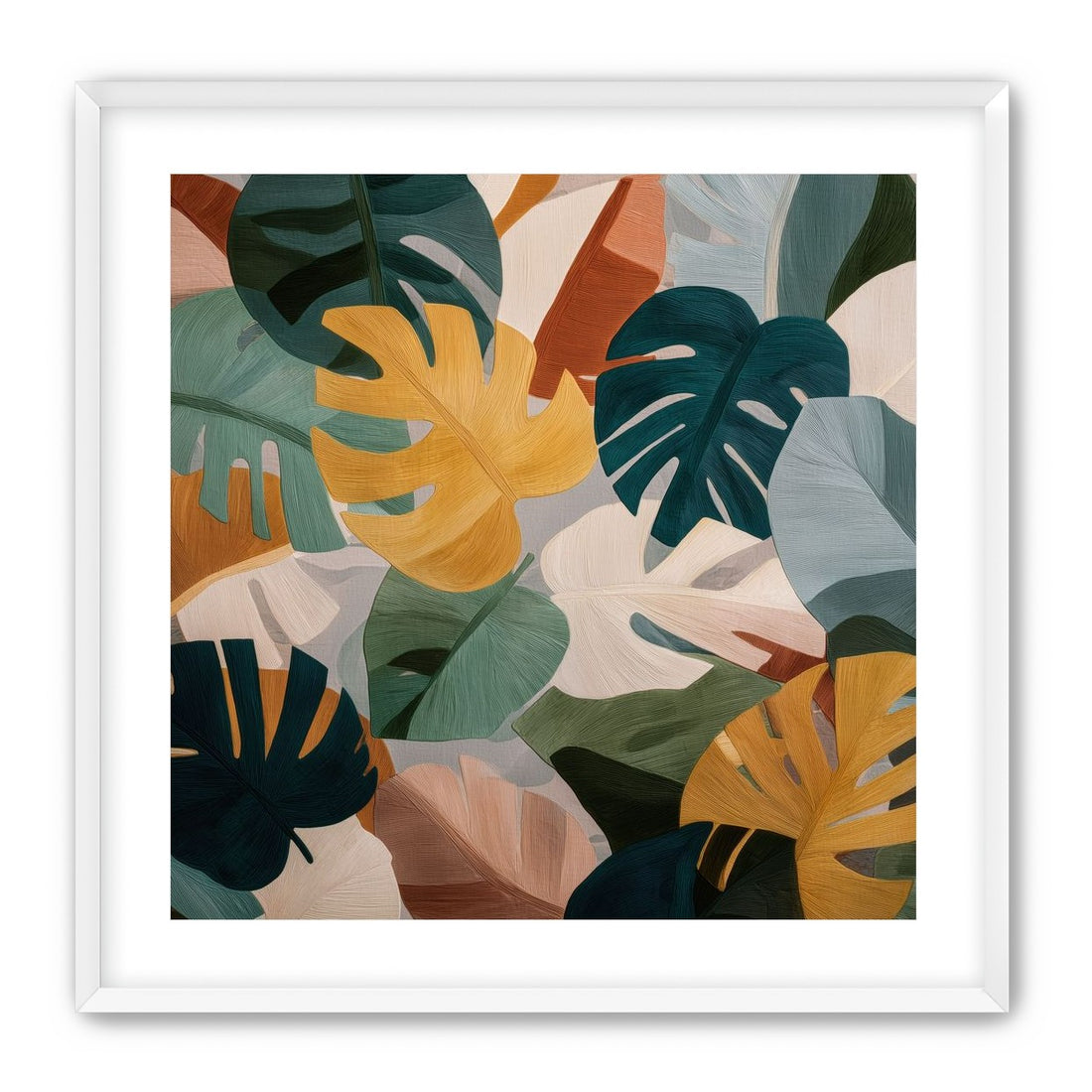 Piles of Palm Fronds