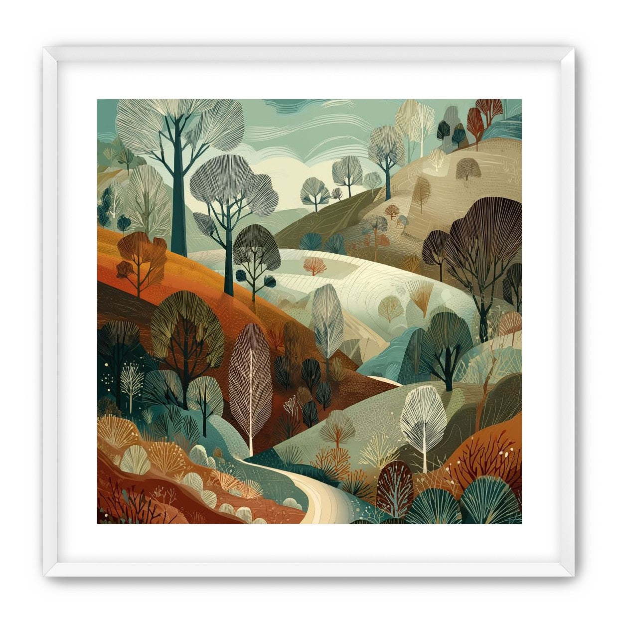 Path Between the Hills