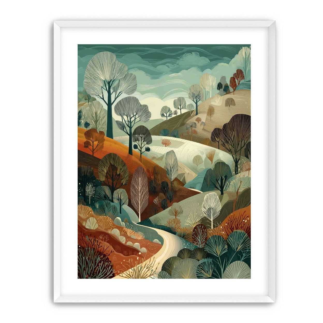 Path Between the Hills