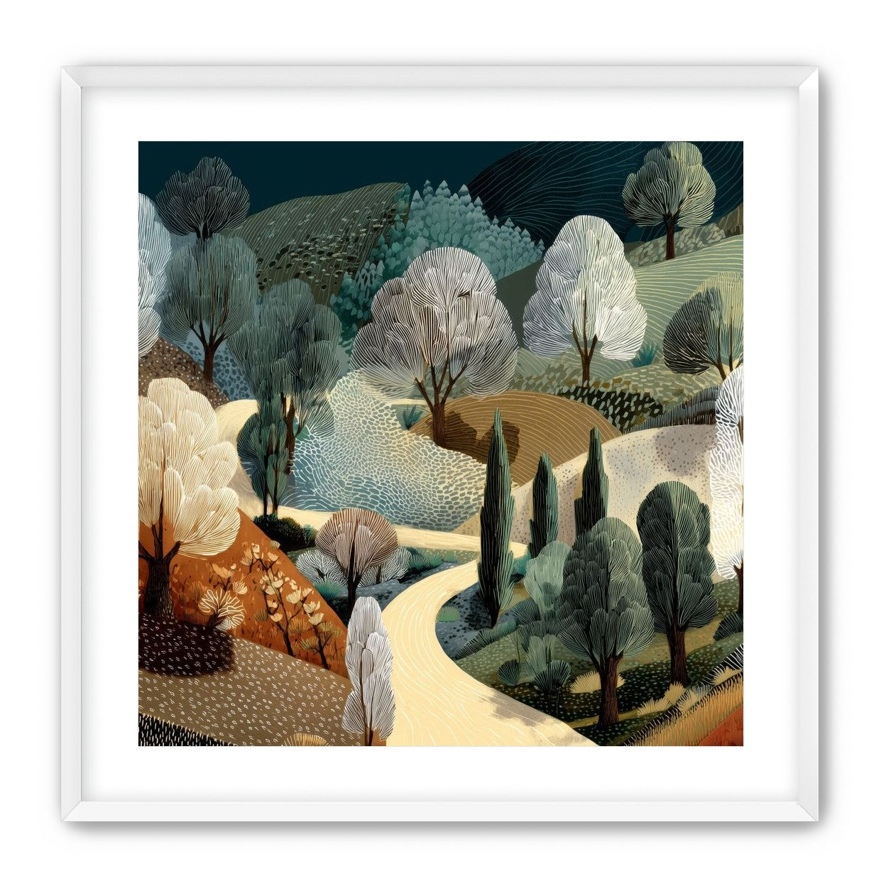 Path Beneath the Hills