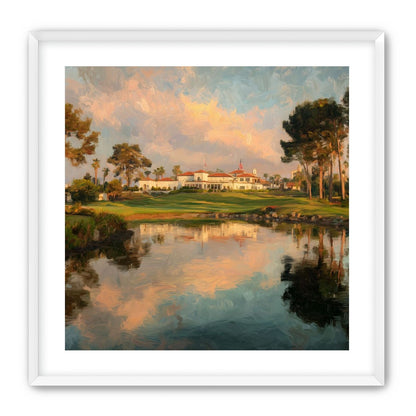 Afternoon Light on the Clubhouse