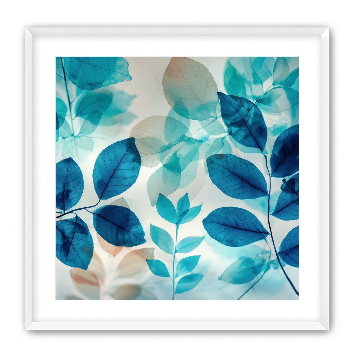 Light Passing Through Blue Veins 