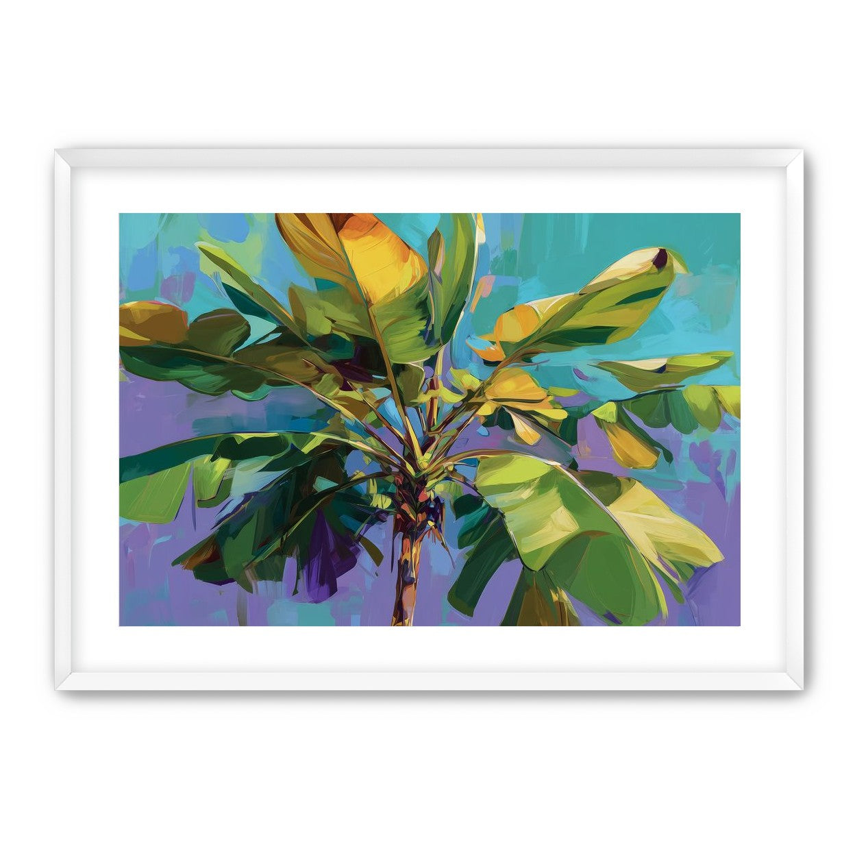 Painted Palm Tree