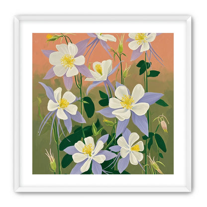 Evening Color in the Flowers