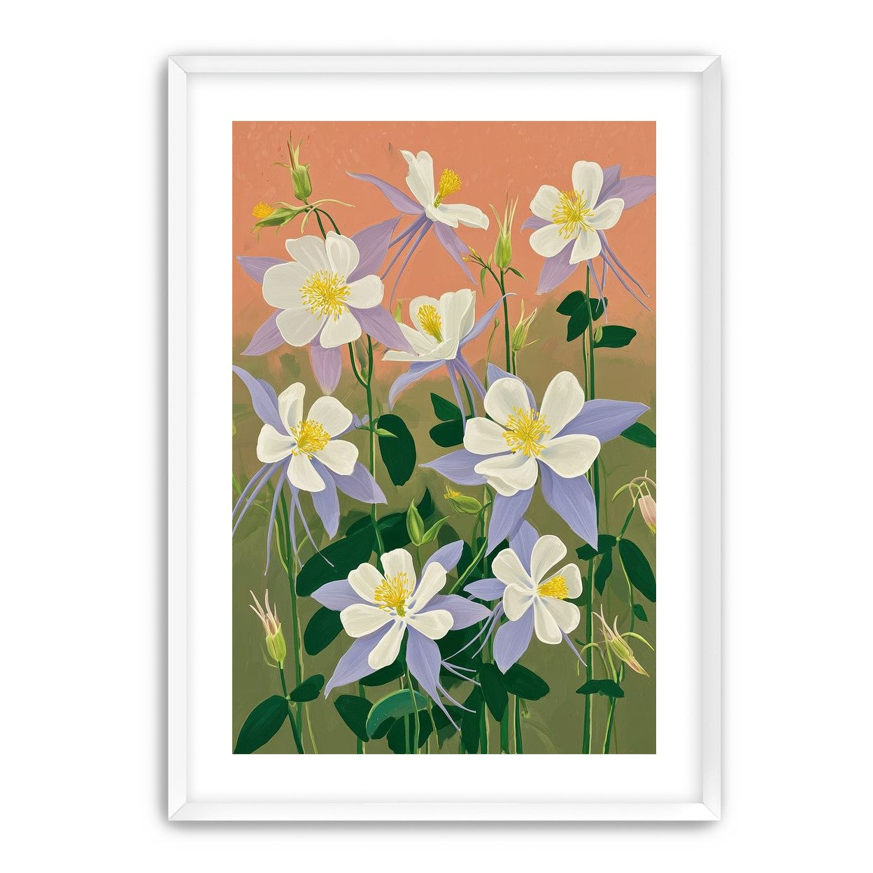 Evening Color in the Flowers