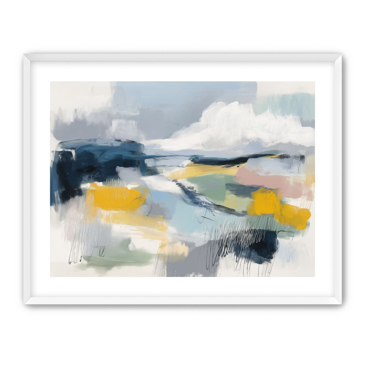 Blue Abstract