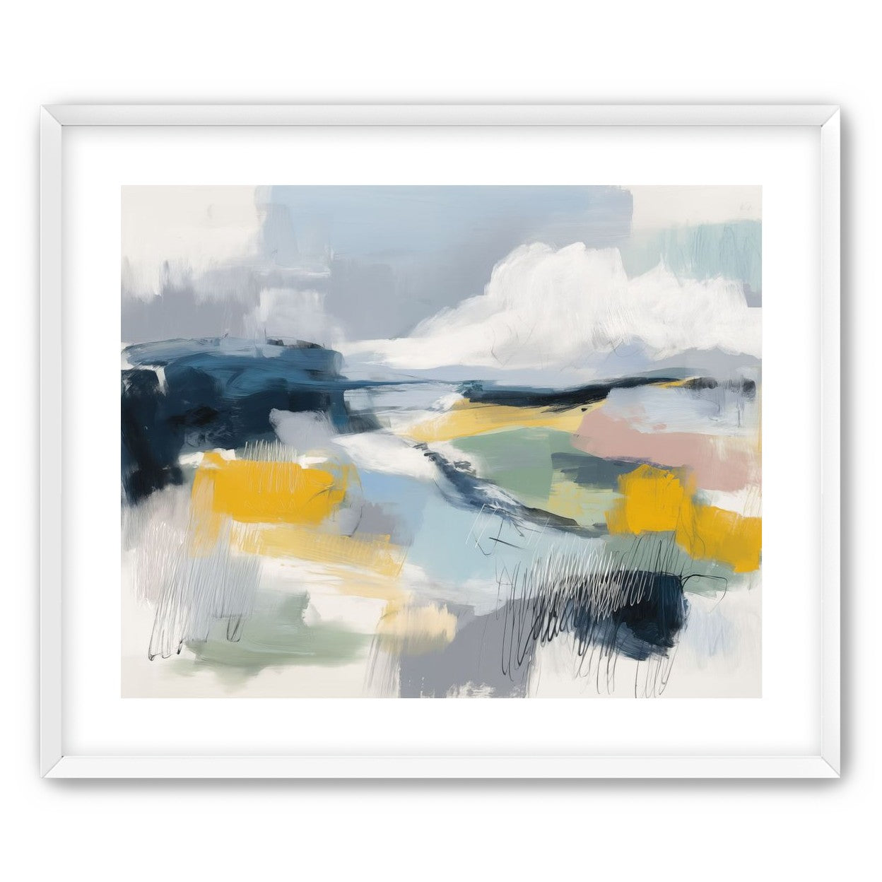 Blue Abstract