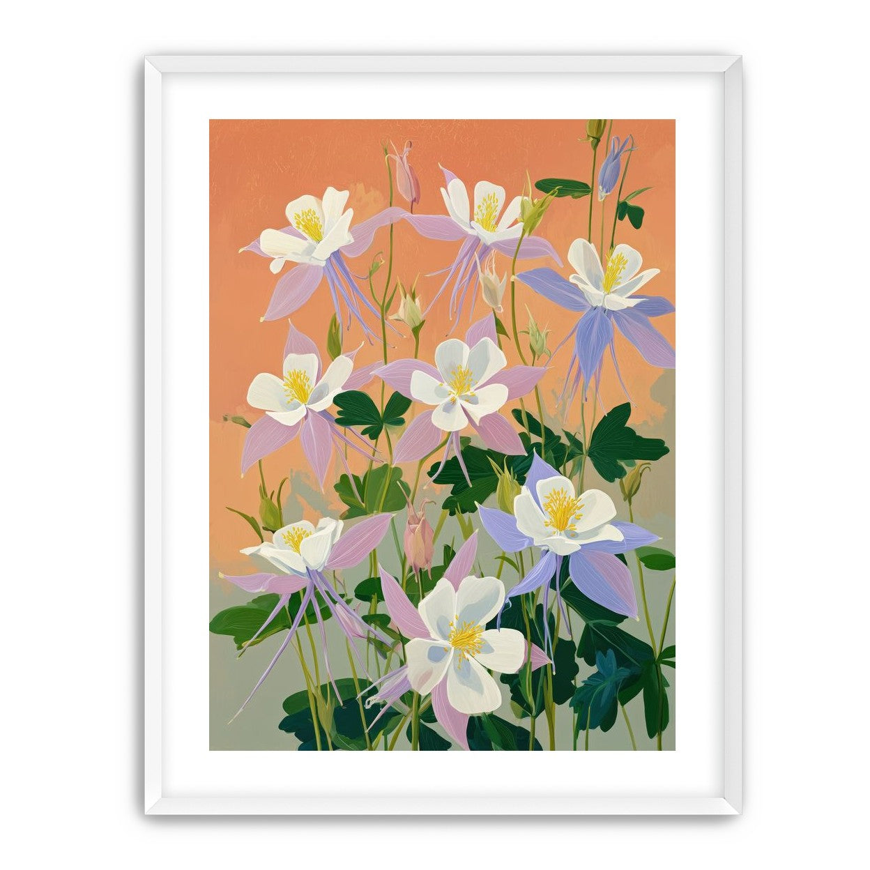 Columbines in Bloom