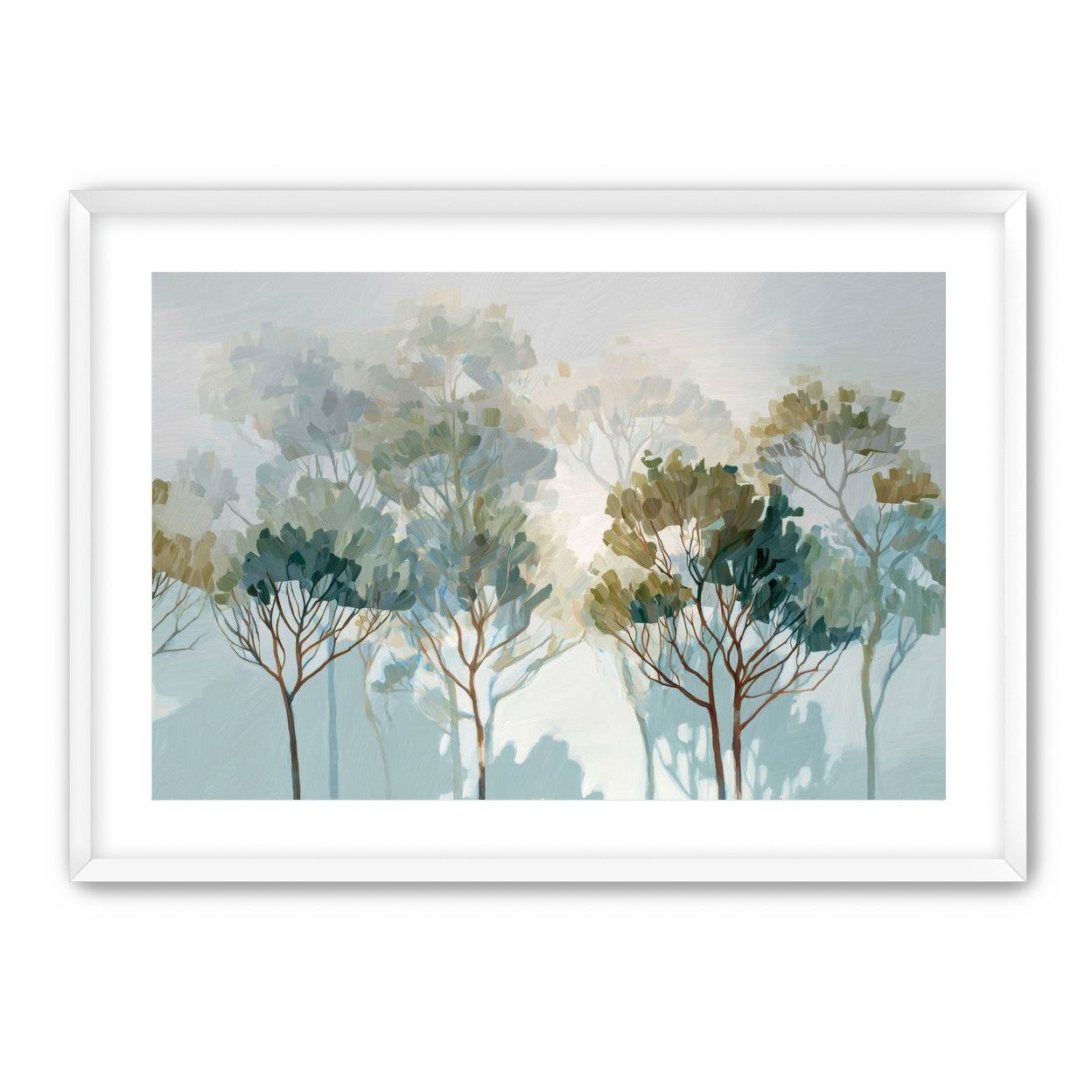 Multiple Trees in Gentle Light