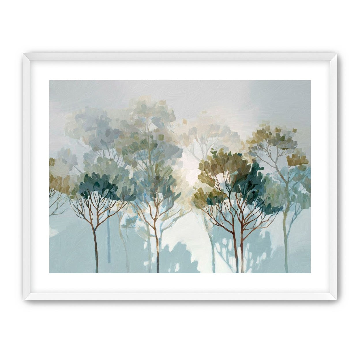 Multiple Trees in Gentle Light