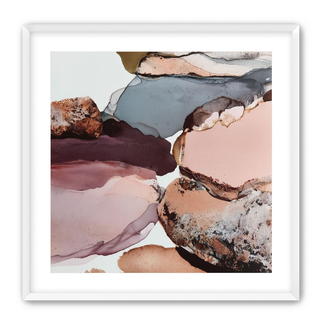 Pink and Stone Forms