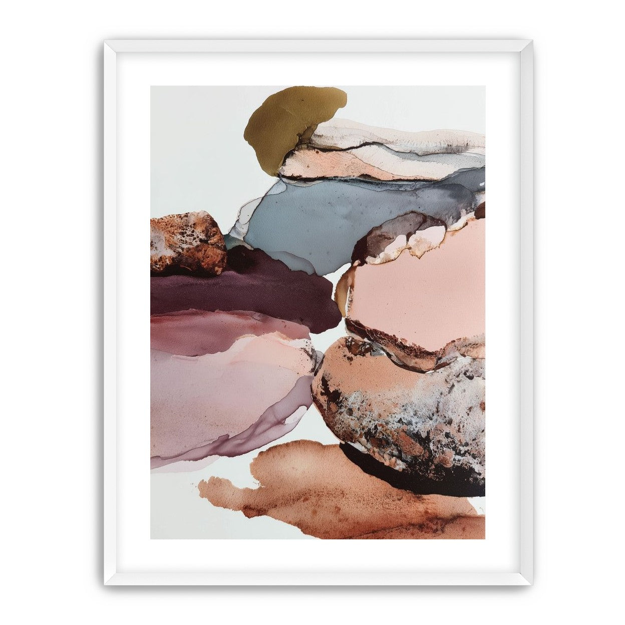 Pink and Stone Forms