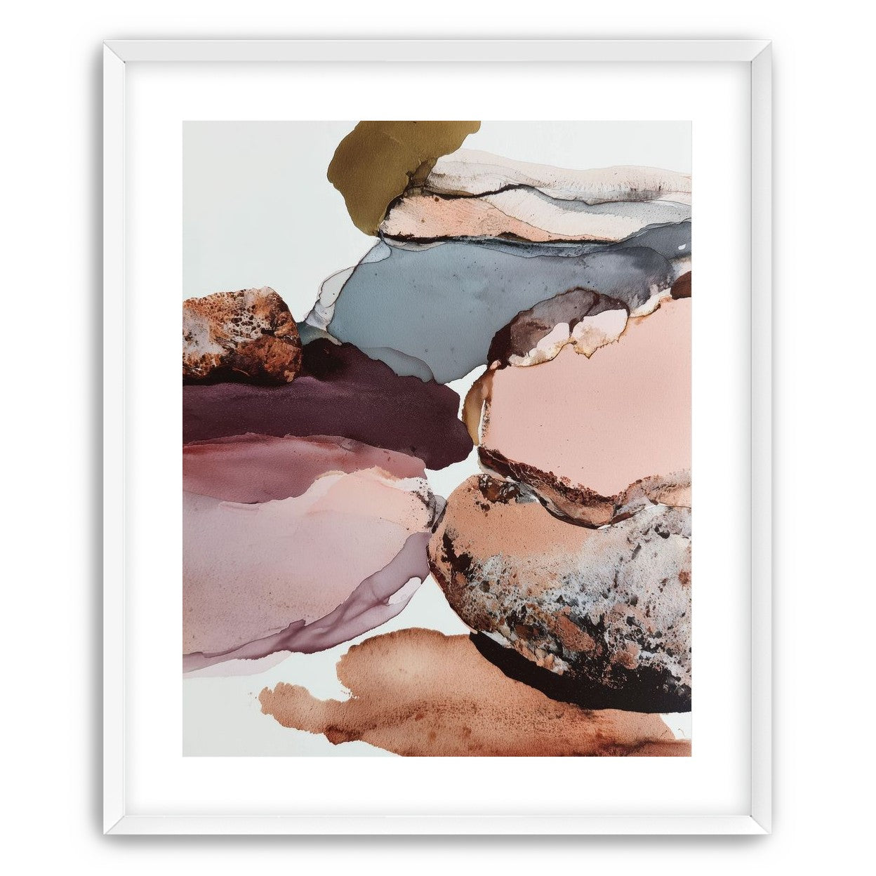 Pink and Stone Forms