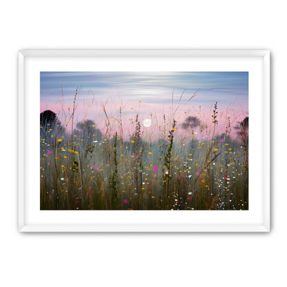 Wildflower Meadow at Moonrise