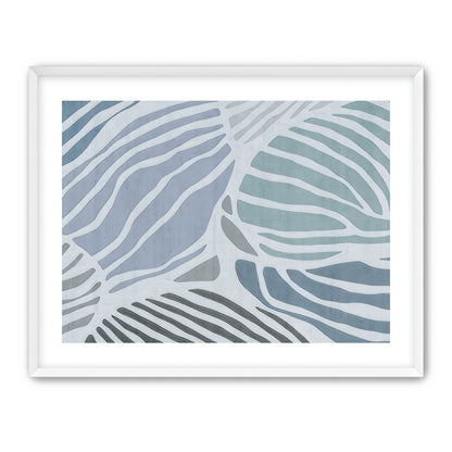 Graphic Leafs, Blue