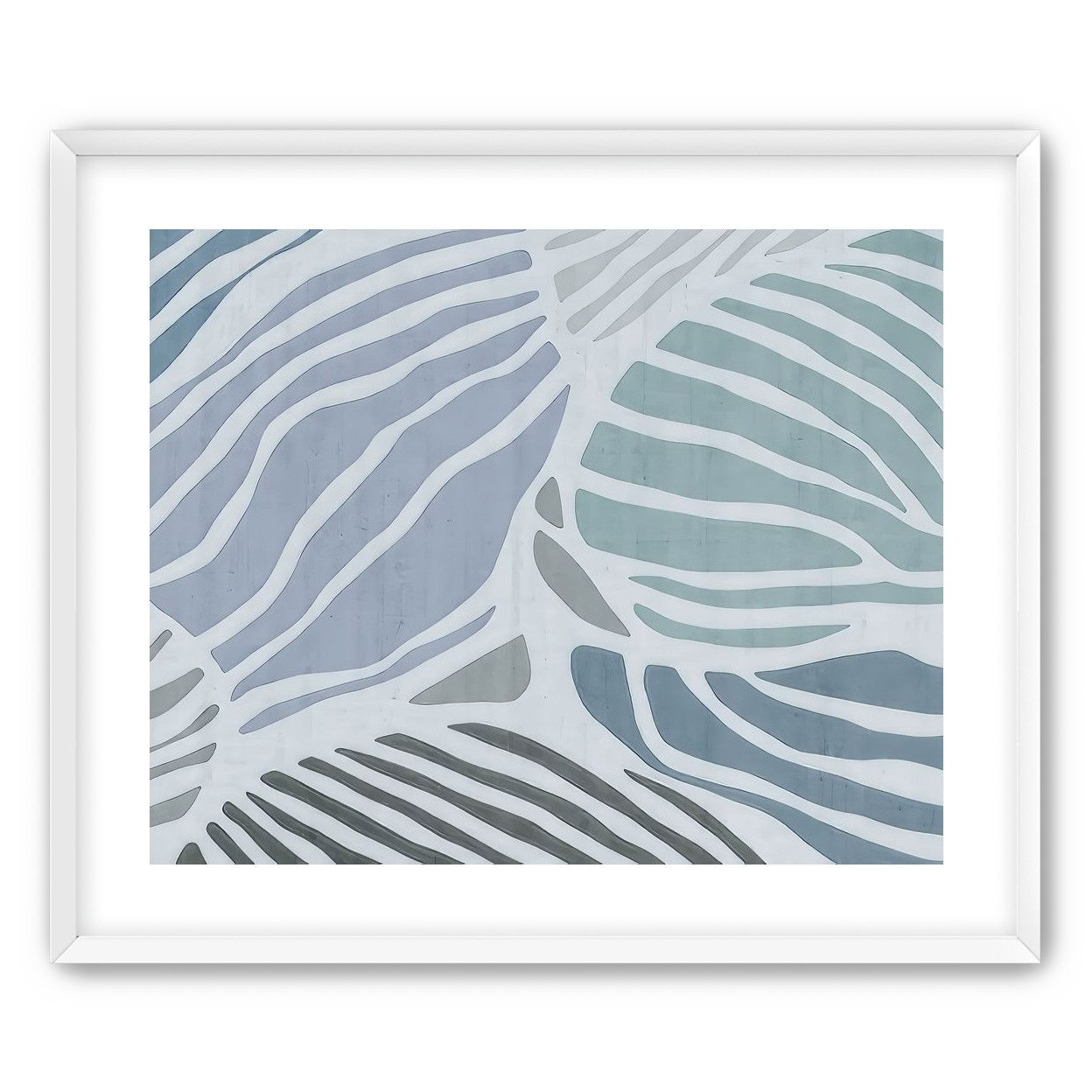 Graphic Leafs, Blue