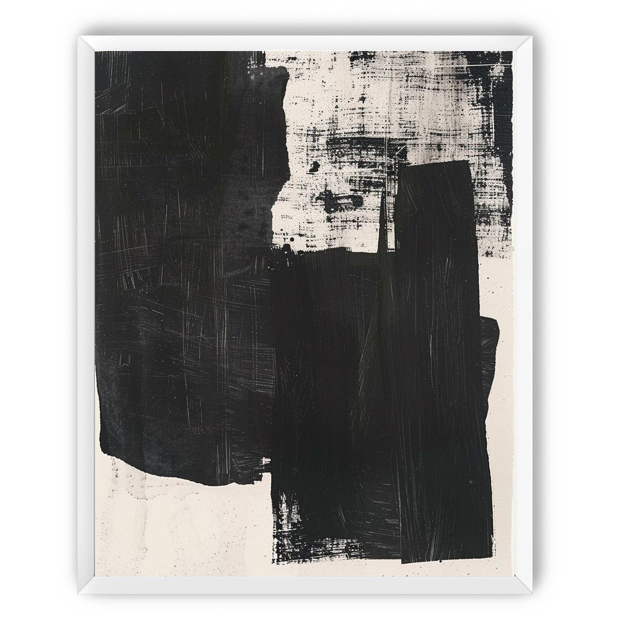 Black mass against the grain