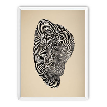 Vortex in a striped head