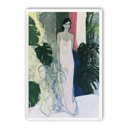 A woman among the leaves