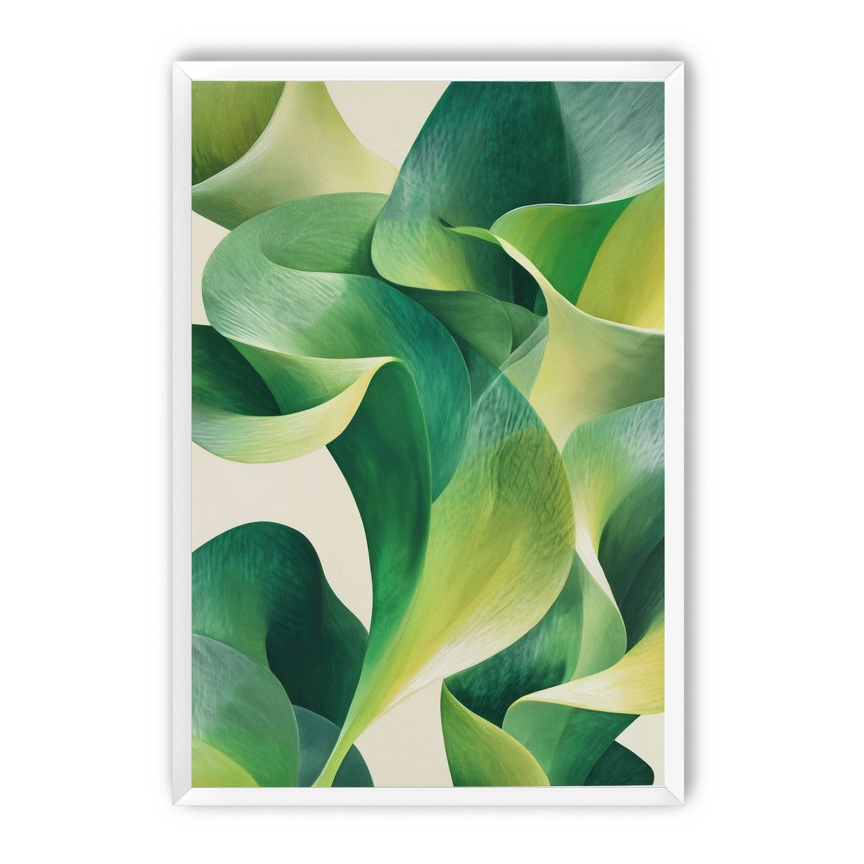 Green light in the lilies