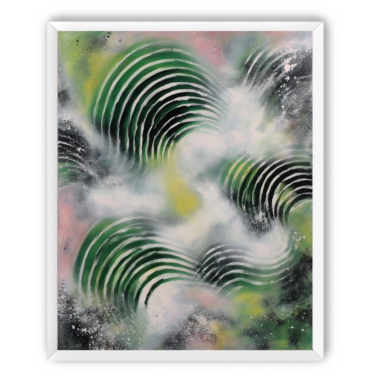 Pressure in green arcs