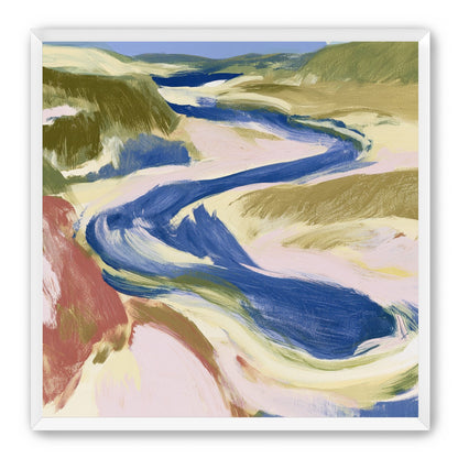 Blue bend through sandbars
