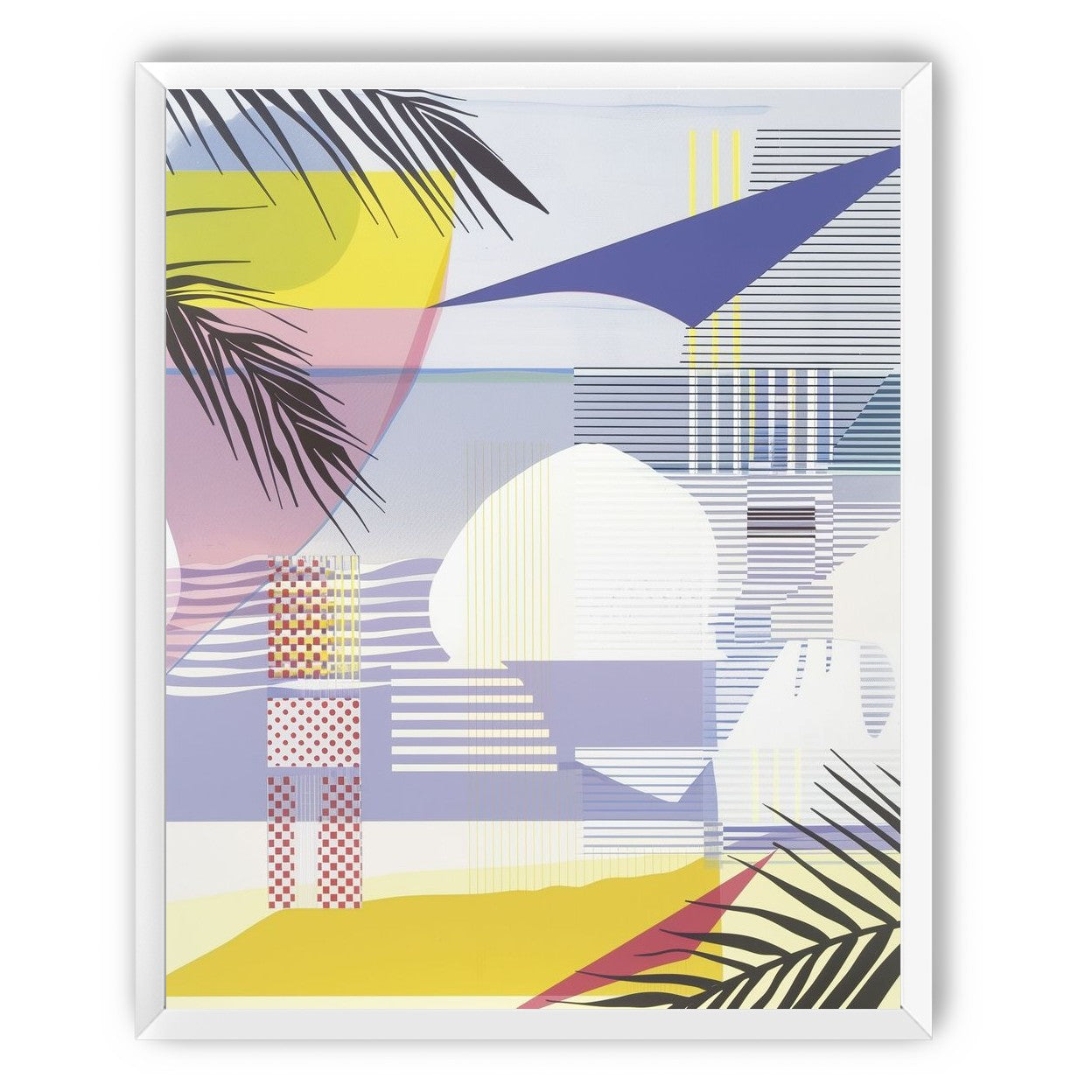 Layered stripes and color fields
