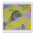 Yellow bends through violet