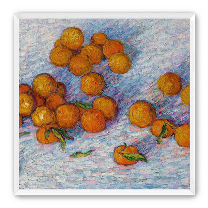 Oranges across the table