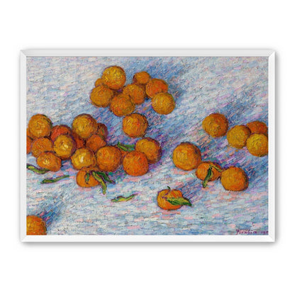 Oranges across the table