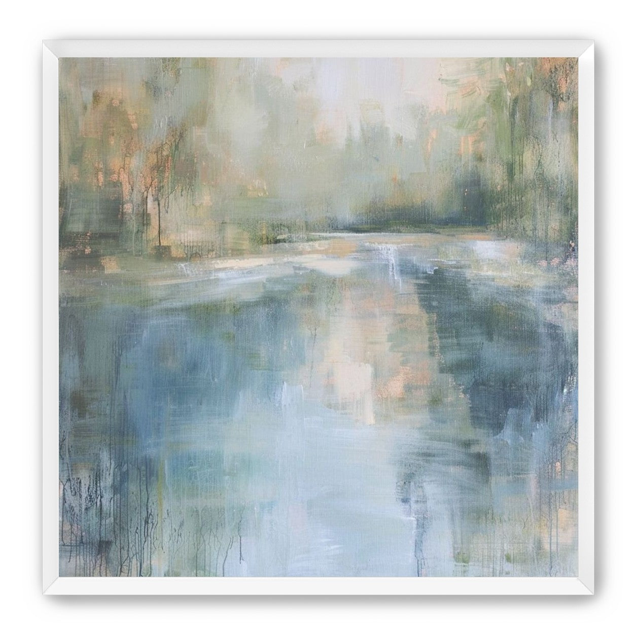 Mist over the river bend