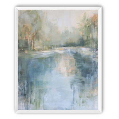Mist over the river bend
