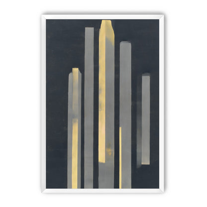 Yellow seeping through gray bars
