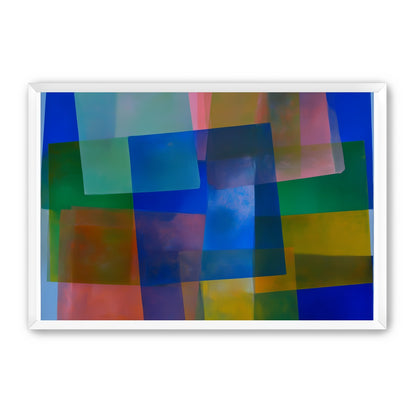 Blue pooling through pink veils